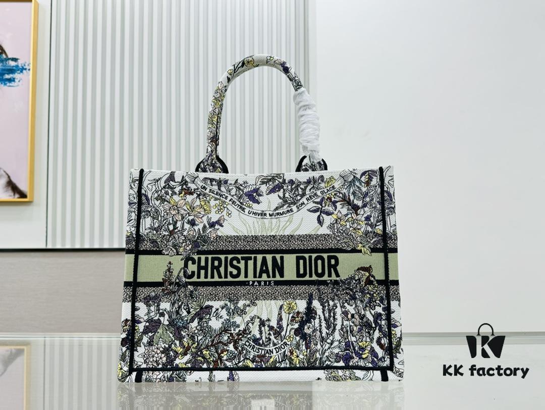 6930a6776e68136f4d9ac323 Medium 'Dior Book Tote' Original Order, Thick Yarn Fabric