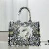 6930a67a6e68136f4d9ac325 Medium 'Dior Book Tote' Original Order, Thick Yarn Fabric