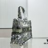 6930a67c6e68136f4d9ac32d Medium 'Dior Book Tote' Original Order, Thick Yarn Fabric