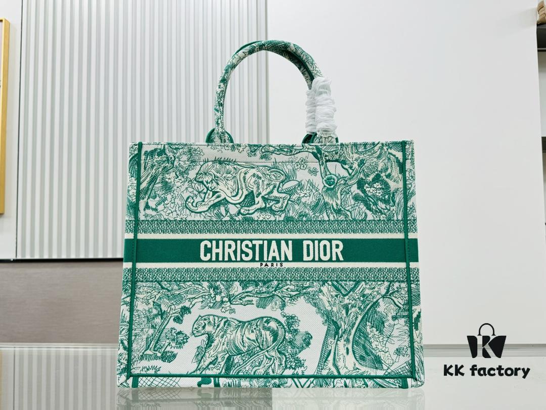 6930a6996e68136f4d9ac363 Oversized Original Order Thick Yarn Fabric Dior Book Tote