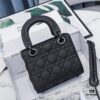 6930a6e36e68136f4d9ac3f2 Lady Dior Quilted Matte Calfskin Flap Handbag