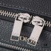6930a6f26e68136f4d9ac410 Authentic Dior Crossbody Bag 1SFPO206 (Gray Leather with Silkscreen Logo) - Italian Craftsmanship