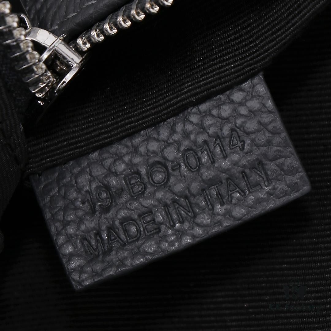 6930a6f36e68136f4d9ac413 Authentic Dior Crossbody Bag 1SFPO206 (Gray Leather with Silkscreen Logo) - Italian Craftsmanship