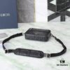 6930a6f46e68136f4d9ac418 Black Oblique Galaxy Print Calfskin Leather Bag - Model: 1ESPO206