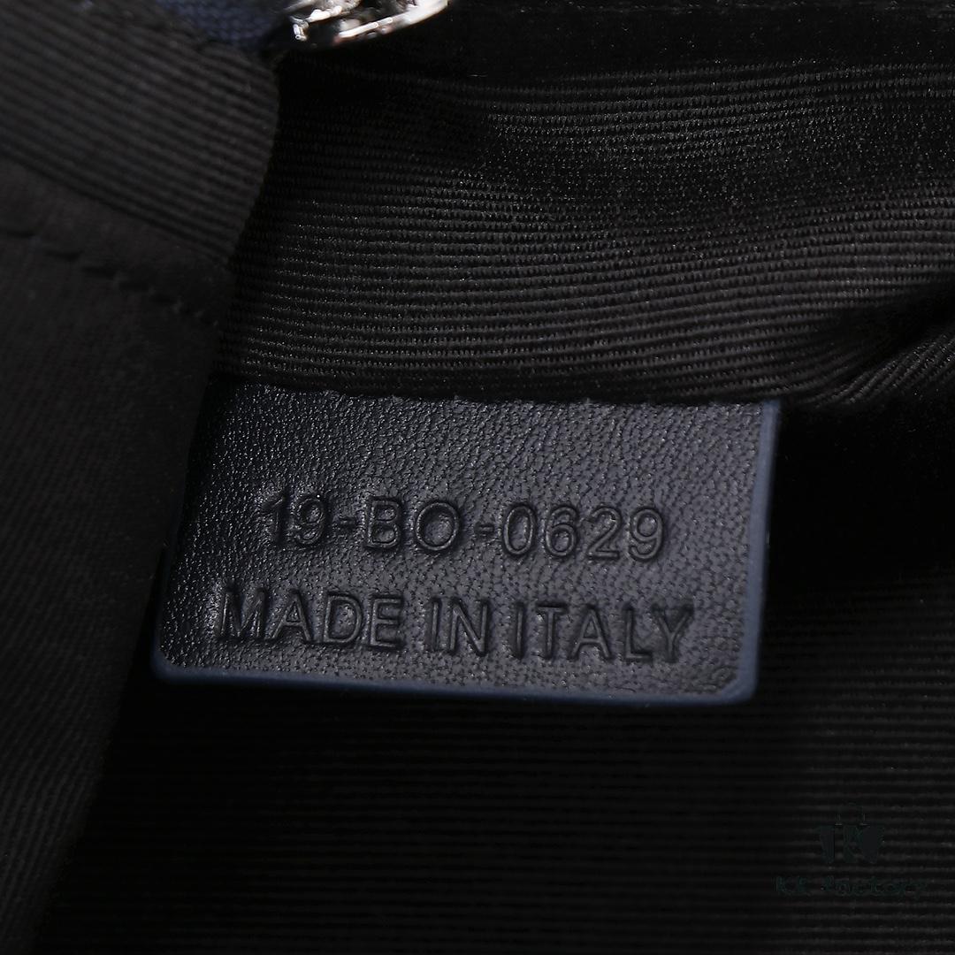 6930a7006e68136f4d9ac430 Safari Messenger Bag in Dior Blue CD Diamond Canvas