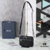 6930a7006e68136f4d9ac431 Dior Homme Men's Camera Crossbody Bag Model 206VPI-H03E (Black Jacquard)