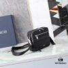 6930a7006e68136f4d9ac432 Dior Homme Men's Camera Crossbody Bag Model 206VPI-H03E (Black Jacquard)