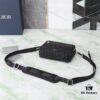 6930a7036e68136f4d9ac434 Dior Homme Men's Camera Crossbody Bag Model 206VPI-H03E (Black Jacquard)