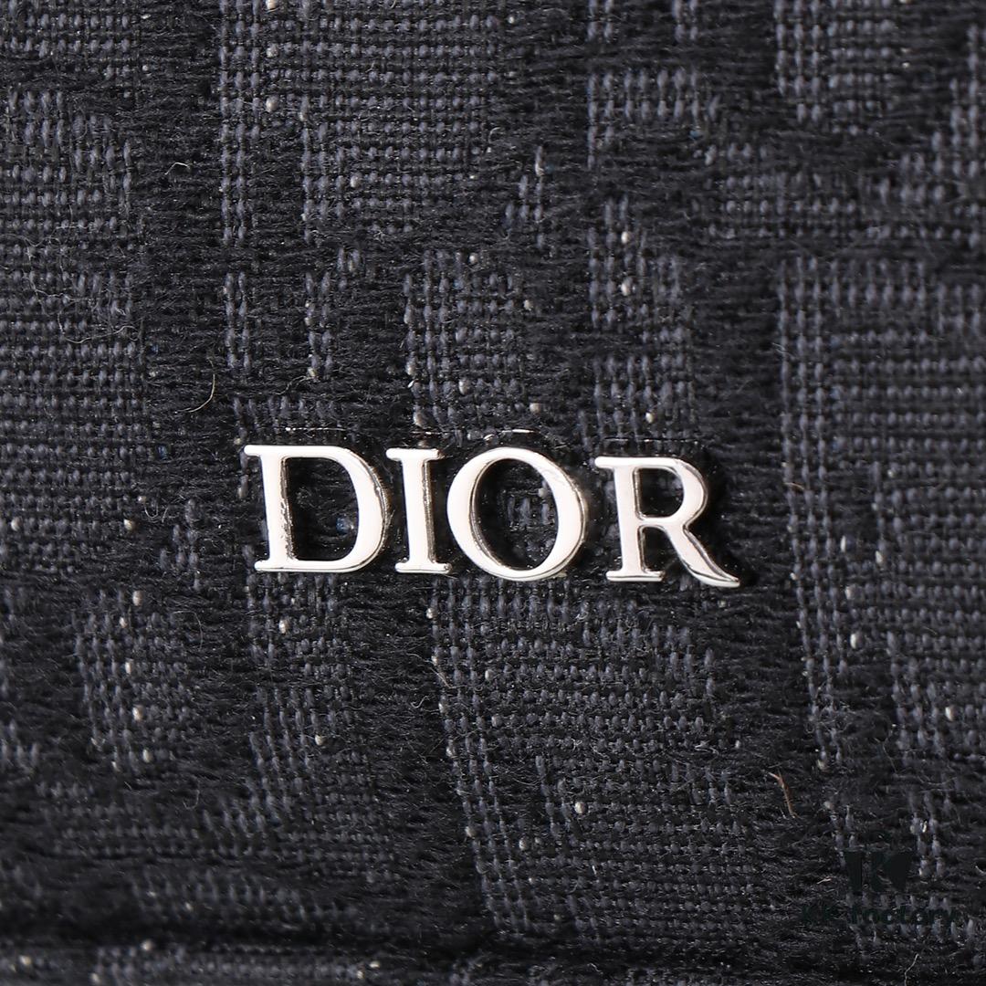6930a7056e68136f4d9ac43b Dior Homme Men's Camera Crossbody Bag Model 206VPI-H03E (Black Jacquard)