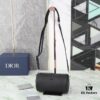 Dior ROLLER DIOR OBLIQUE Men's Shoulder and Crossbody Bag / Cylindrical Bag [Includes Original Retail Box]