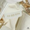6930a7306e68136f4d9ac495 White Lambskin Cannage Pattern Lady D-Joy Bag