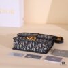 6930a73a6e68136f4d9ac4aa 30 Montaigne Handbag in Blue Oblique Print Fabric