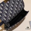 6930a73b6e68136f4d9ac4ac 30 Montaigne Handbag in Blue Oblique Print Fabric