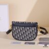 6930a7466e68136f4d9ac4c1 Dior Bobby Medium Shoulder Bag in Black Smooth Calfskin with Vintage Gold-Tone Hardware