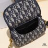6930a74e6e68136f4d9ac4d0 Dior Bobby Medium Shoulder Bag in Black Smooth Calfskin with Vintage Gold Hardware