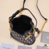 6930a75e6e68136f4d9ac4f0 Small Cest Dior Handbag in Blue Oblique Print - Exclusive Channel Stock