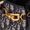 6930a75e6e68136f4d9ac4f3 Small Cest Dior Handbag in Blue Oblique Print - Exclusive Channel Stock