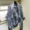 6930a7646e68136f4d9ac4fd Hot Sale! Authentic High-End Dior Latest Collection 'D Jungle Animal' 140 Shawl - Cashmere Blend Square Scarf