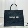 6930a76e6e68136f4d9ac510 Oversized Original Order Thick Yarn Fabric Dior Book Tote