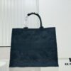 6930a76e6e68136f4d9ac511 Oversized Original Order Thick Yarn Fabric Dior Book Tote