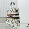 6930a77f6e68136f4d9ac535 Oversized Original Order Thick Yarn Fabric Dior Book Tote