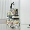 6930a7876e68136f4d9ac547 Oversized Original Order Thick Yarn Fabric Dior Book Tote