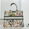 6930a7876e68136f4d9ac548 Oversized Original Order Thick Yarn Fabric Dior Book Tote