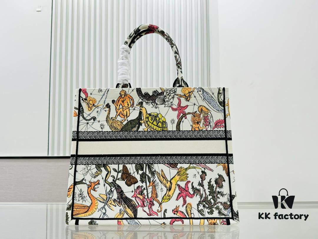 6930a7876e68136f4d9ac548 Oversized Original Order Thick Yarn Fabric Dior Book Tote