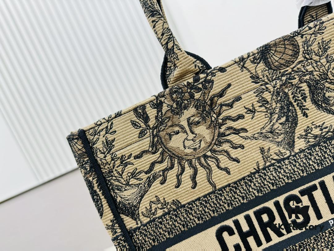 Thick Stitching, Heavy Fabric Original Order Medium Size [Dior Book Tote]