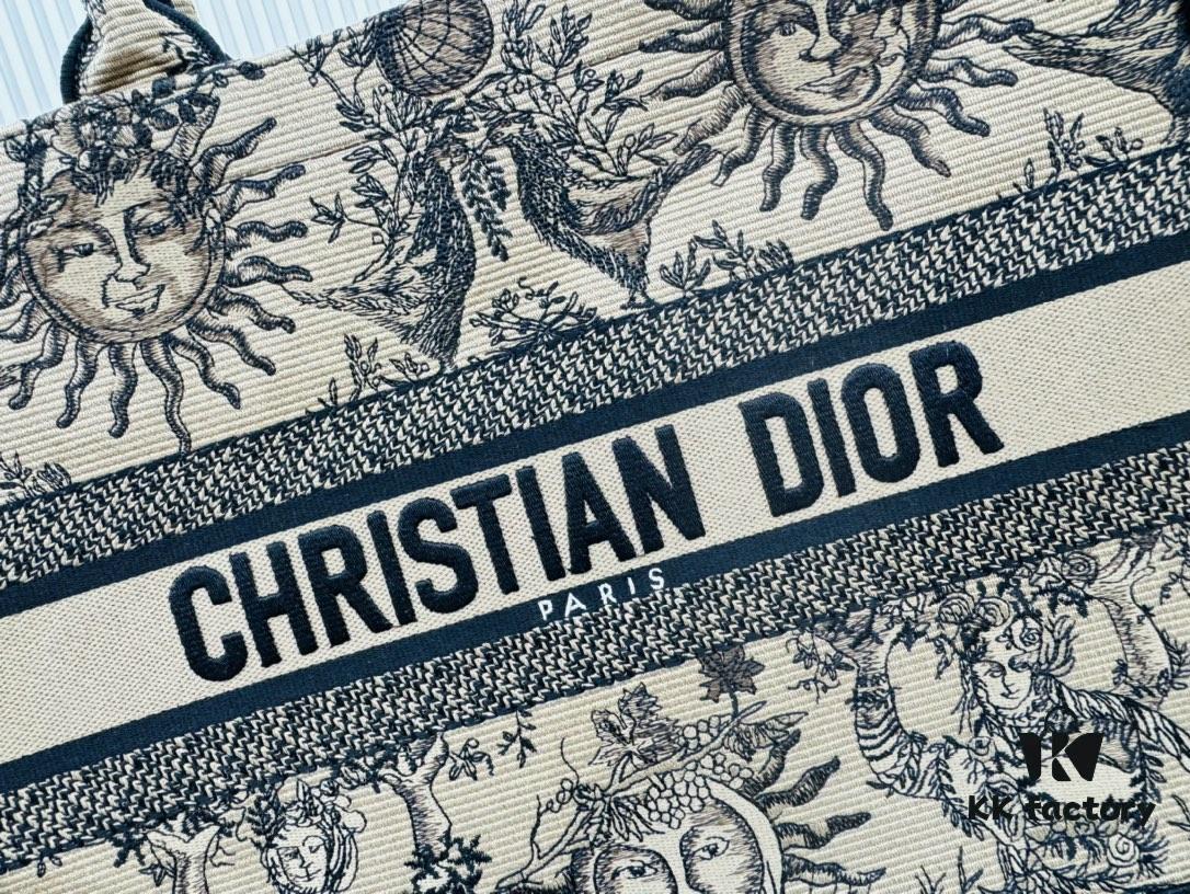 Thick Stitching, Heavy Fabric Original Order Medium Size [Dior Book Tote]