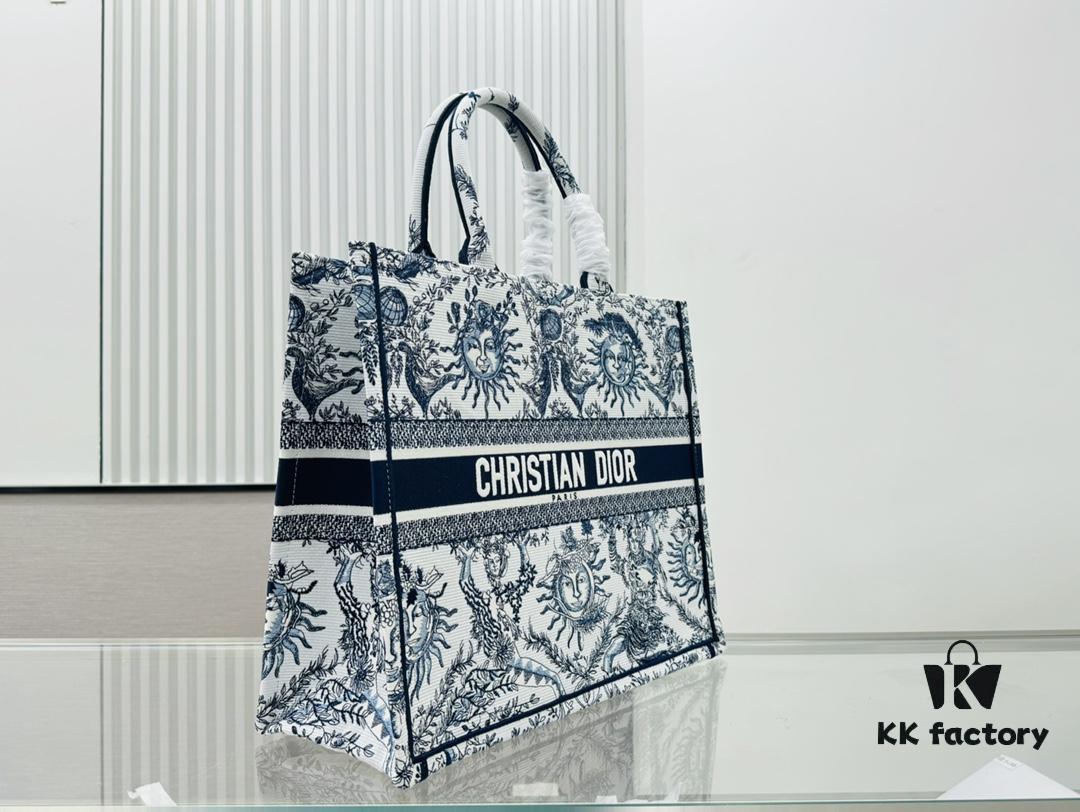 Thick Yarn Heavy Fabric Original Order Large Size [Dior Book Tote]
