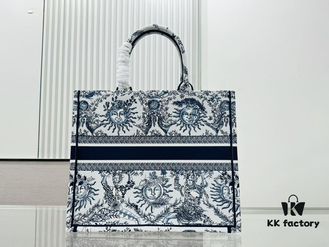 Thick Yarn Heavy Fabric Original Order Large Size [Dior Book Tote]