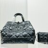 6930a7ab6e68136f4d9ac596 Dior Book Tote Large Oil-Waxed Leather Handbag