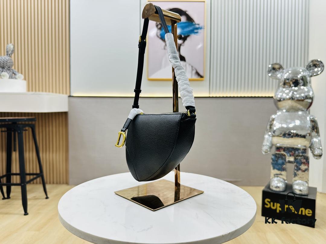 6930a7da6e68136f4d9ac600 Christian Dior New Saddle Bag - Crescent Underarm Bag