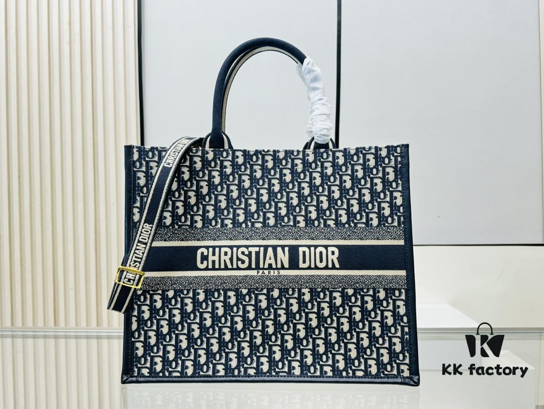 6930a7fb6e68136f4d9ac646 Dior Book Tote24 Early Spring New Arrival, Large Size, Vintage Blue