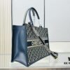 Vintage Blue, Medium Size Dior Book Tote24 Spring Collection New Arrival