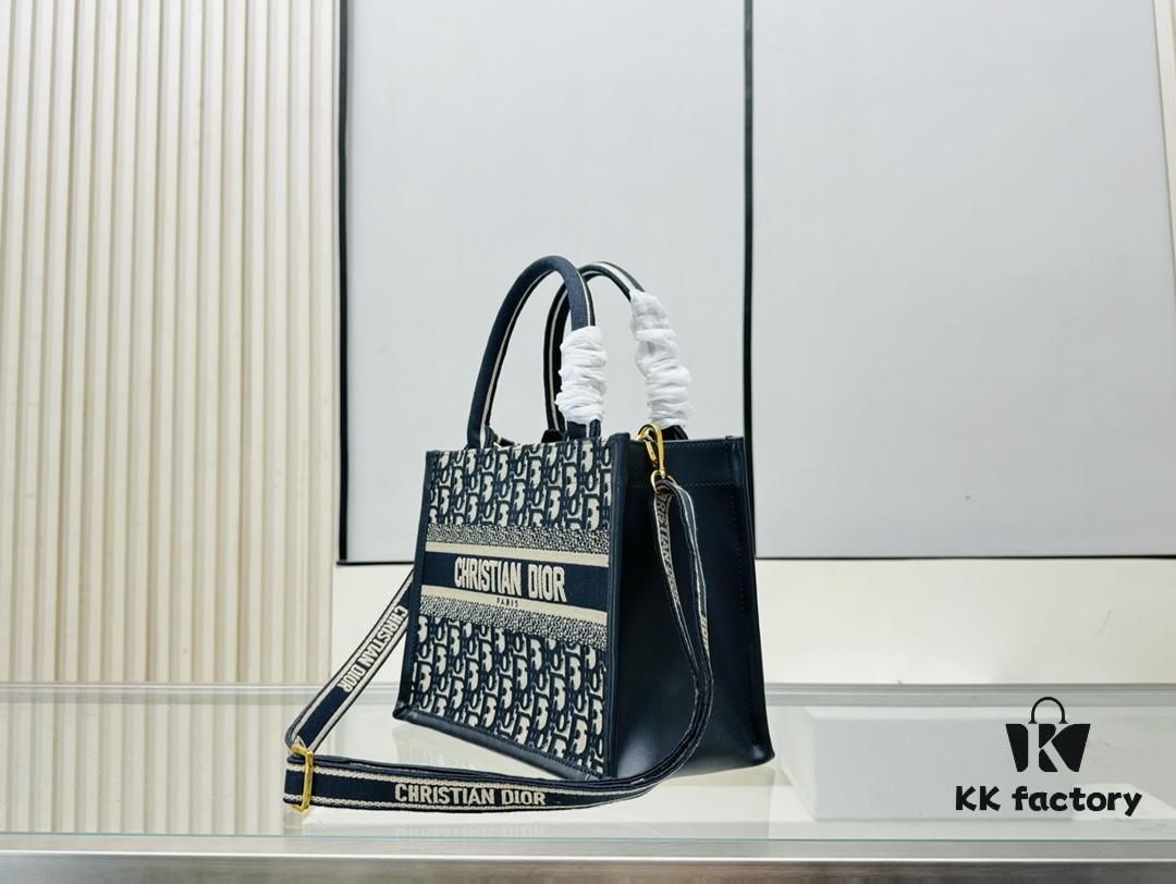 6930a8016e68136f4d9ac656 Vintage Blue, Small Size Dior Book Tote 24 Spring Collection