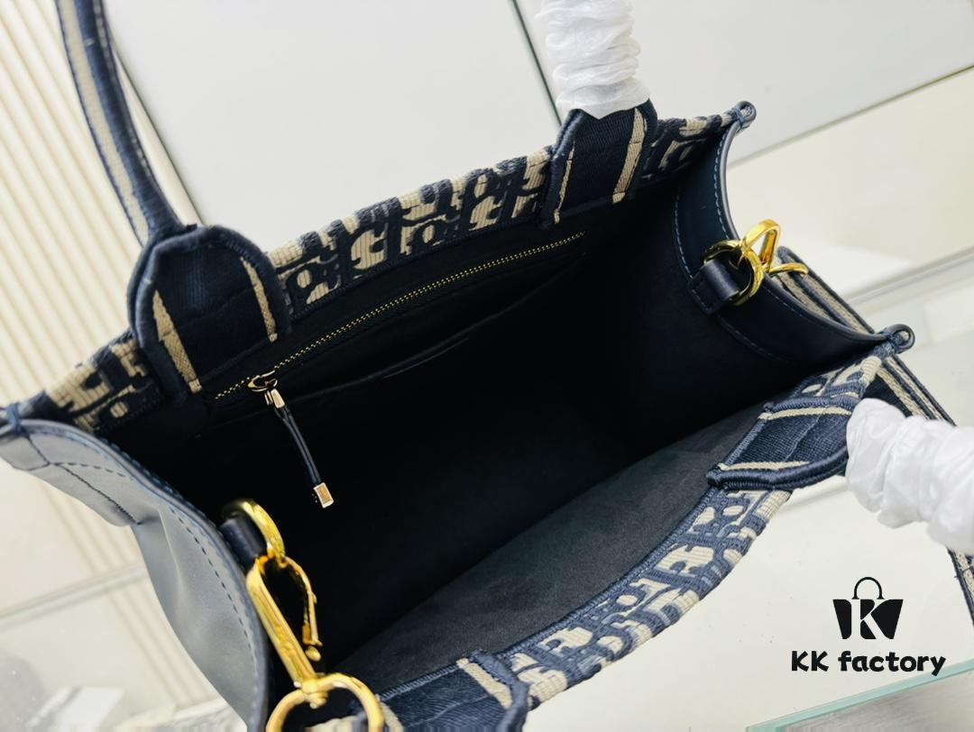 6930a8056e68136f4d9ac65b Vintage Blue, Small Size Dior Book Tote 24 Spring Collection
