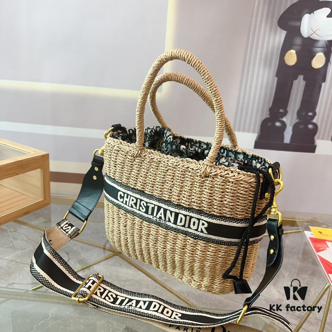 Dior Woven Tote Bag