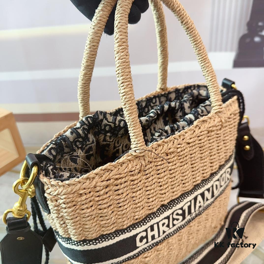 Dior Woven Tote Bag