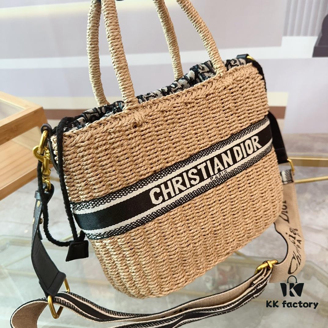 Dior Woven Tote Bag