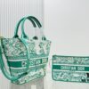 6930a84a6e68136f4d9ac6ea Dior Market Tote Bag with Shoulder Strap and Mini Pouch