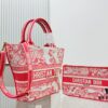 6930a84c6e68136f4d9ac6ef Dior Market Tote Bag with Shoulder Strap and Mini Pouch