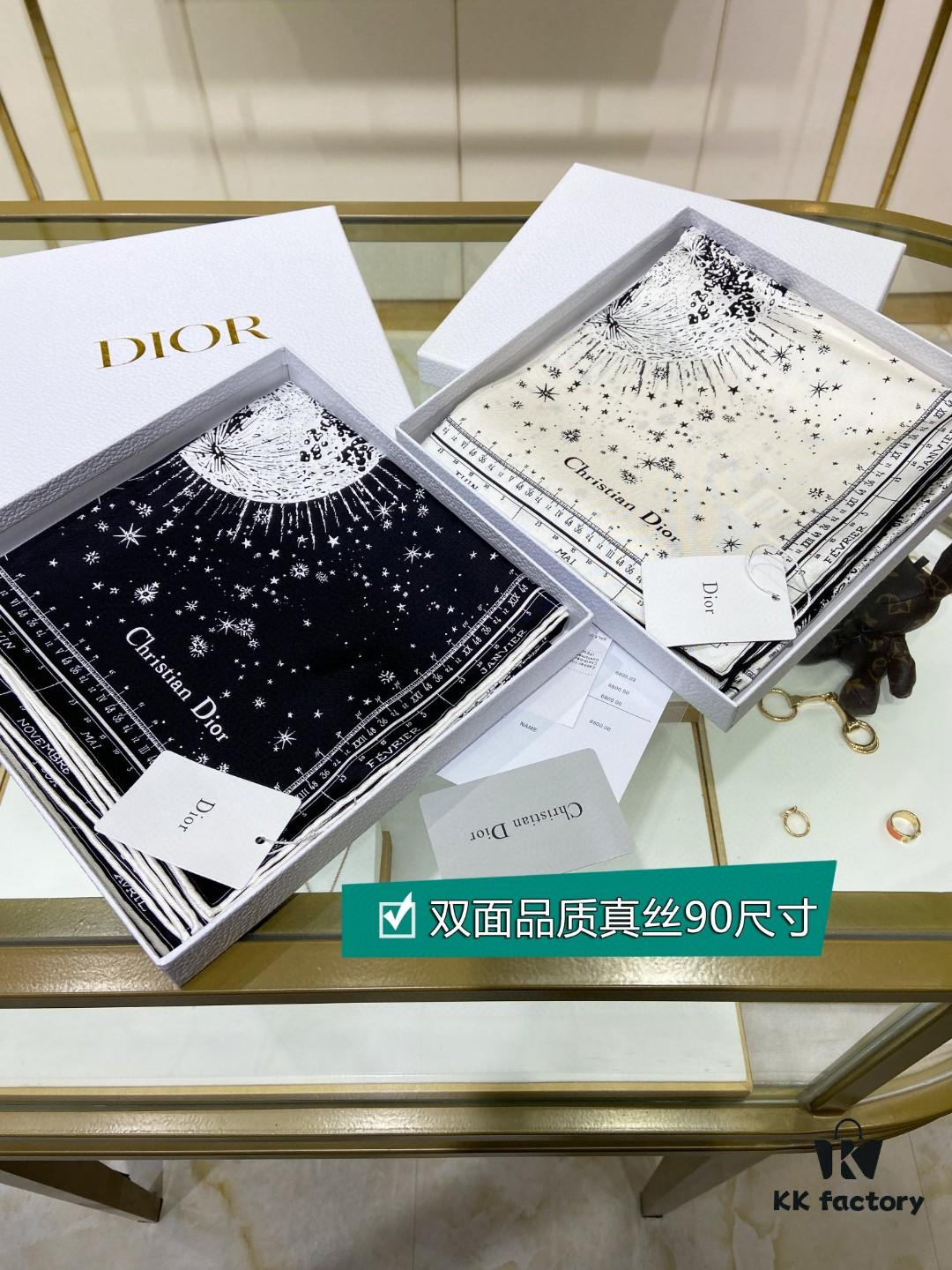 6930a8556e68136f4d9ac703 Luxury Custom Dior Double-Sided Solid Color Silk Scarf, 100% Premium 18 Momme Twill Silk, 90cm x 90cm