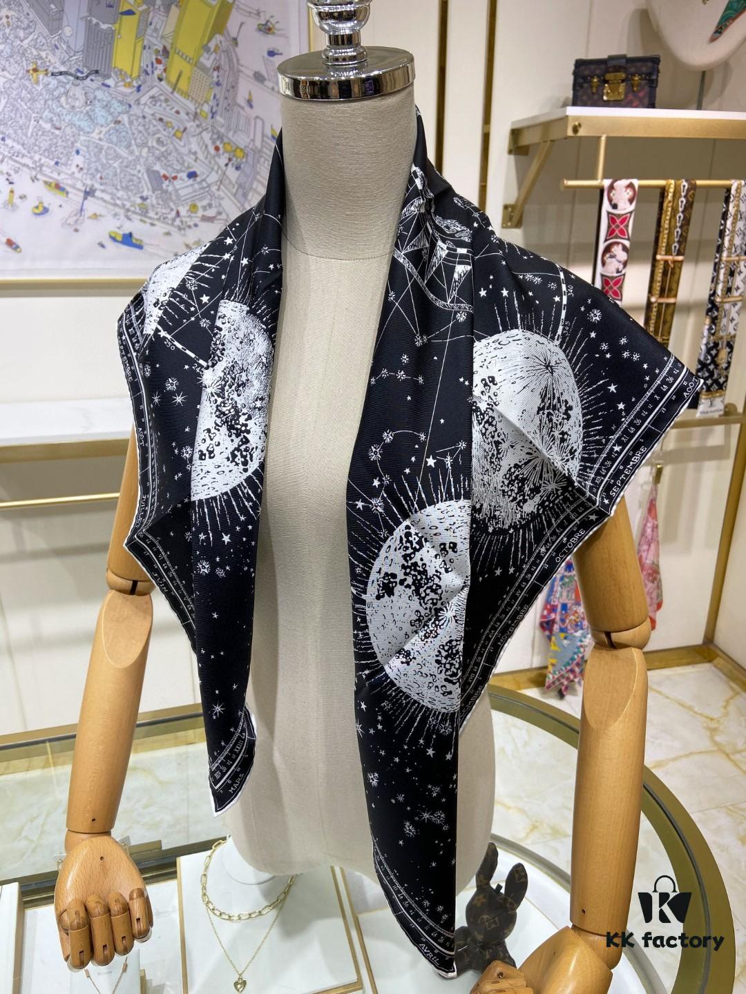 6930a85d6e68136f4d9ac713 Luxury Custom Dior Double-Sided Solid Color Silk Scarf, 100% Premium 18 Momme Twill Silk, 90cm x 90cm