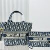 Dior Market Tote with Shoulder Strap and Mini Bag