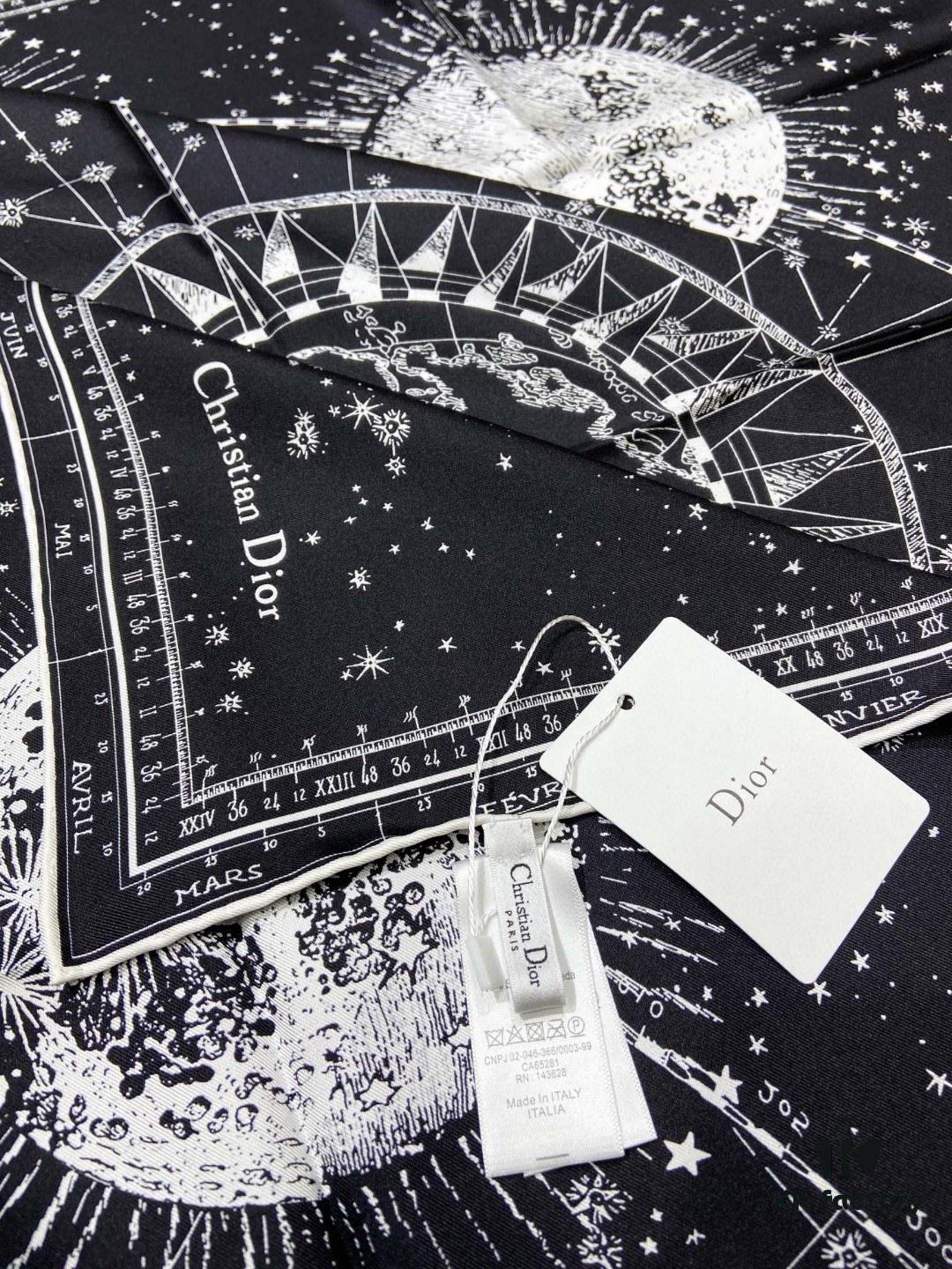 6930a85e6e68136f4d9ac718 Luxury Custom Dior Double-Sided Solid Color Silk Scarf, 100% Premium 18 Momme Twill Silk, 90cm x 90cm