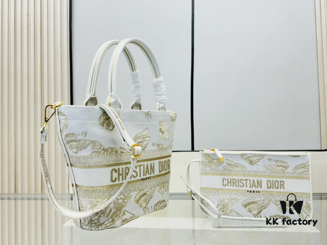 6930a86e6e68136f4d9ac739 Dior Market Tote with Shoulder Strap and Mini Bag