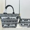 6930a8756e68136f4d9ac746 Dior Market Tote Bag with Shoulder Strap and Mini Pouch