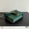 6930a8896e68136f4d9ac76a Authentic Shot #421970 Green Leather Dionysus Series Bag